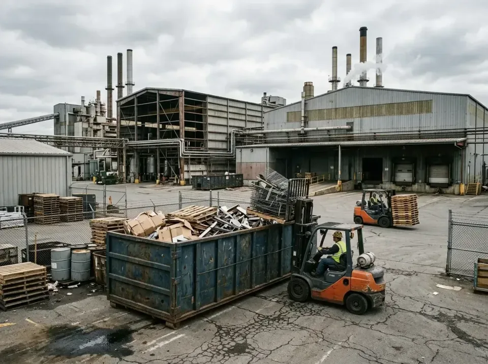 industrial-factory-scrap-conta-003 — frequently asked questions, Cheap Roll-off Dumpster Rentals in Melbourne, FL